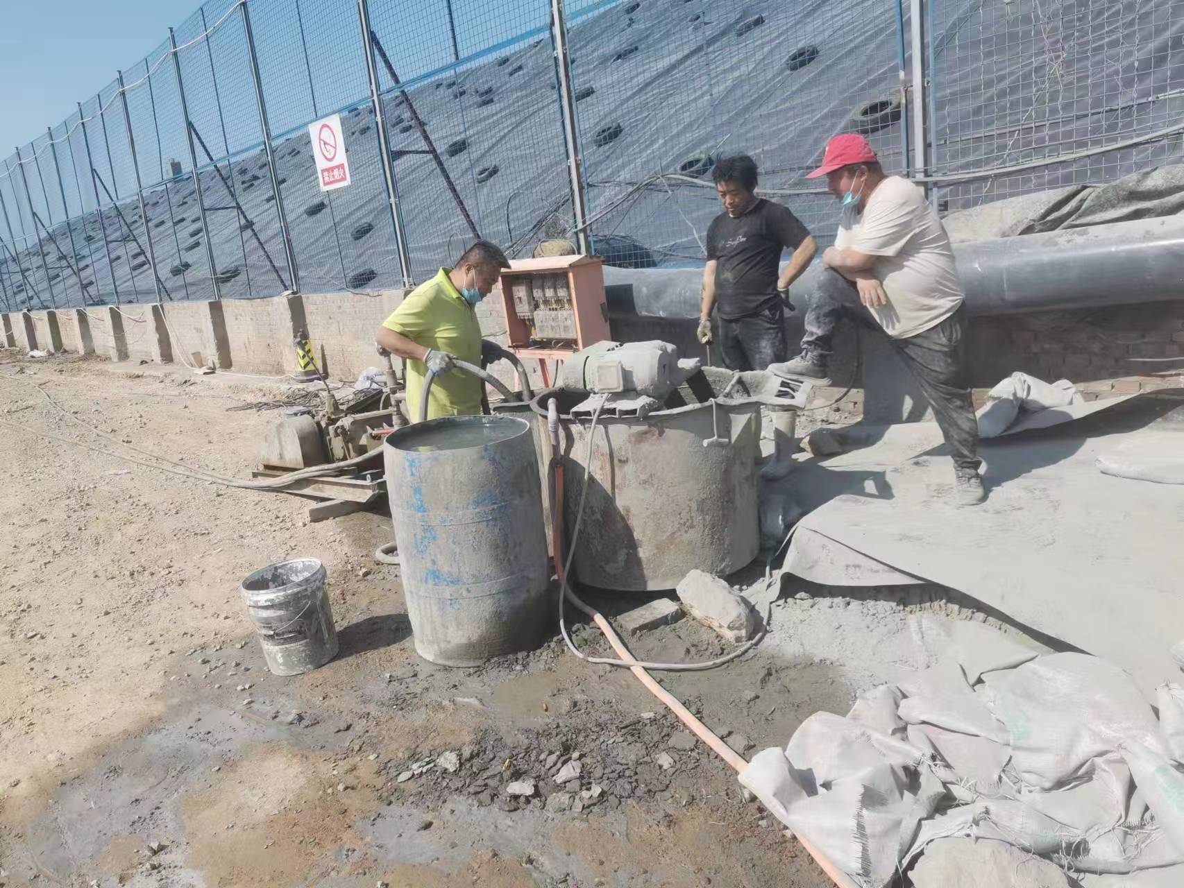 阜城袖阀管注浆